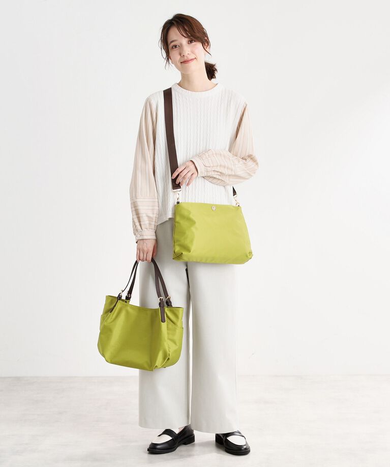 Reflect「【E‐QUALITY／しっかり収納／インナーバッグ入り／ショルダー付き】3WAYデザインバッグ」|ショルダー・メッセンジャー|