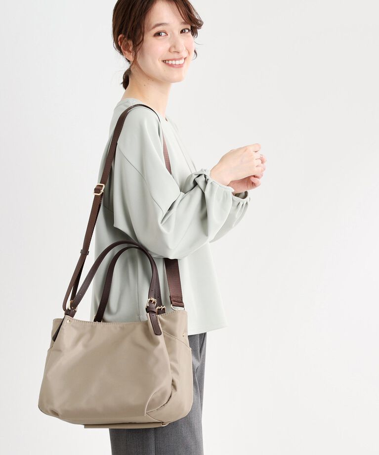 Reflect「【E‐QUALITY／しっかり収納／インナーバッグ入り／ショルダー付き】3WAYデザインバッグ」|ショルダー・メッセンジャー|