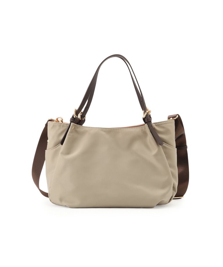 Reflect「【E‐QUALITY／しっかり収納／インナーバッグ入り／ショルダー付き】3WAYデザインバッグ」|ショルダー・メッセンジャー|ベージュ(552)
