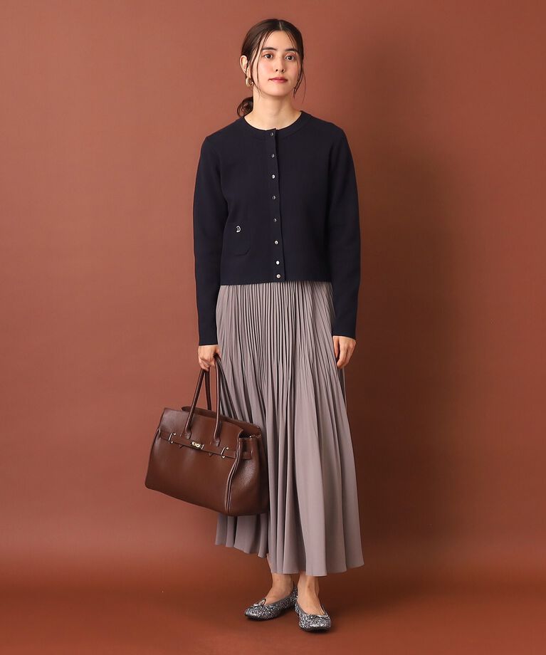 DRESSTERIOR「【otonaMUSE11月号掲載】ウォッシャブルコットンカシミヤ混カーディガン」|カーディガン|