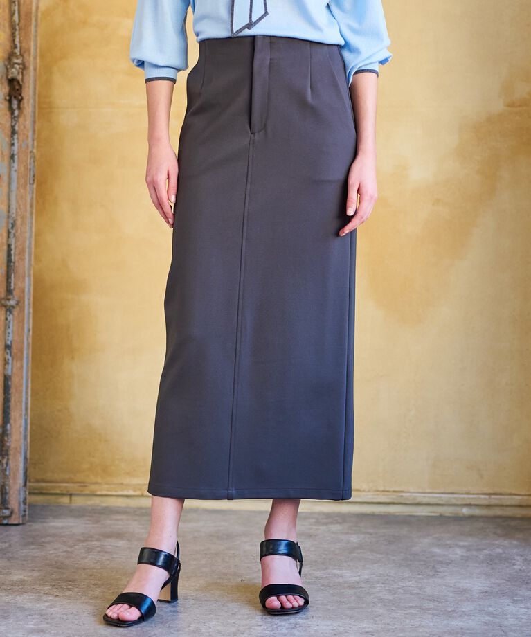 DRESSTERIOR「【大人百花春号掲載　モデル美香さん着用】ストレッチポンチタイトスカート」|スカート|