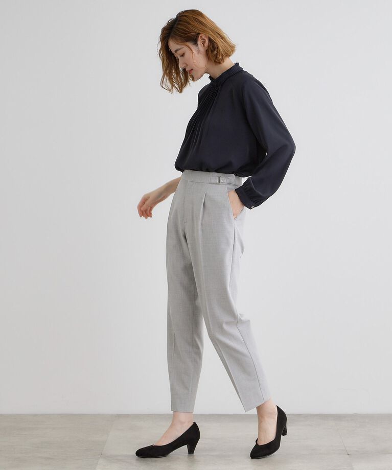 grove「【洗濯機で洗える】2WAYストレッチテーパードパンツ」|その他|