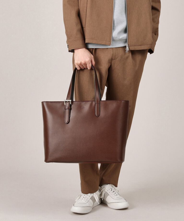 TAKEO KIKUCHI「水シボレザー トートバッグ」|トートバッグ|