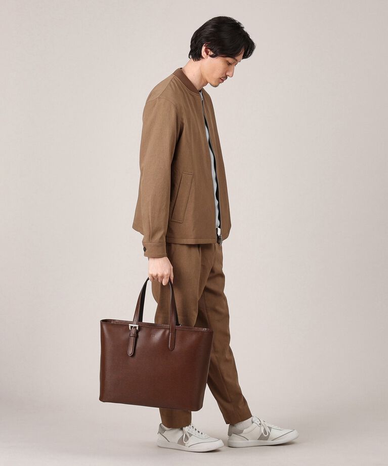 TAKEO KIKUCHI「水シボレザー トートバッグ」|トートバッグ|