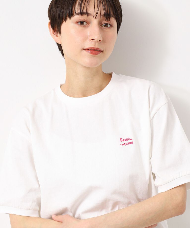 Dessin「【ユニセックス・洗える】ワンポイントTシャツ」|Tシャツ・カットソー|