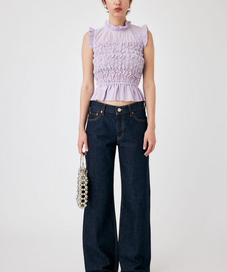 MOUSSY「90S LOWRISE LOOSE STRAIGHT OW」|デニム|