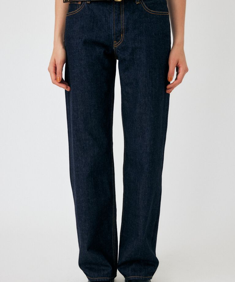 MOUSSY「90S LOWRISE LOOSE STRAIGHT OW」|デニム|
