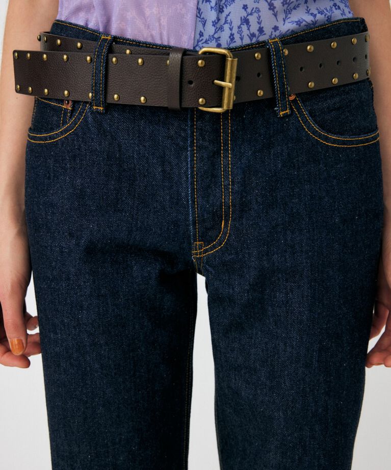 MOUSSY「90S LOWRISE LOOSE STRAIGHT OW」|デニム|