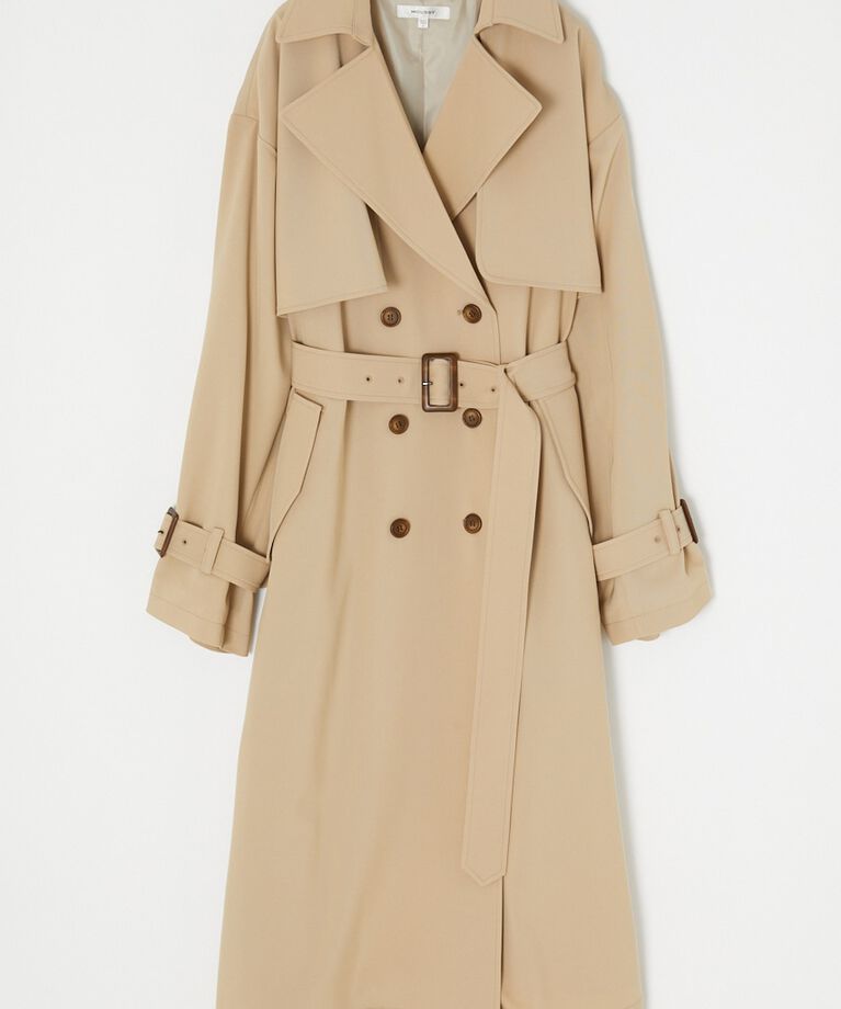 MOUSSY「LOOSE DRAPE トレンチコート」|その他|