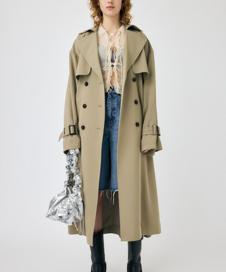 MOUSSY「LOOSE DRAPE トレンチコート」|その他|KHA