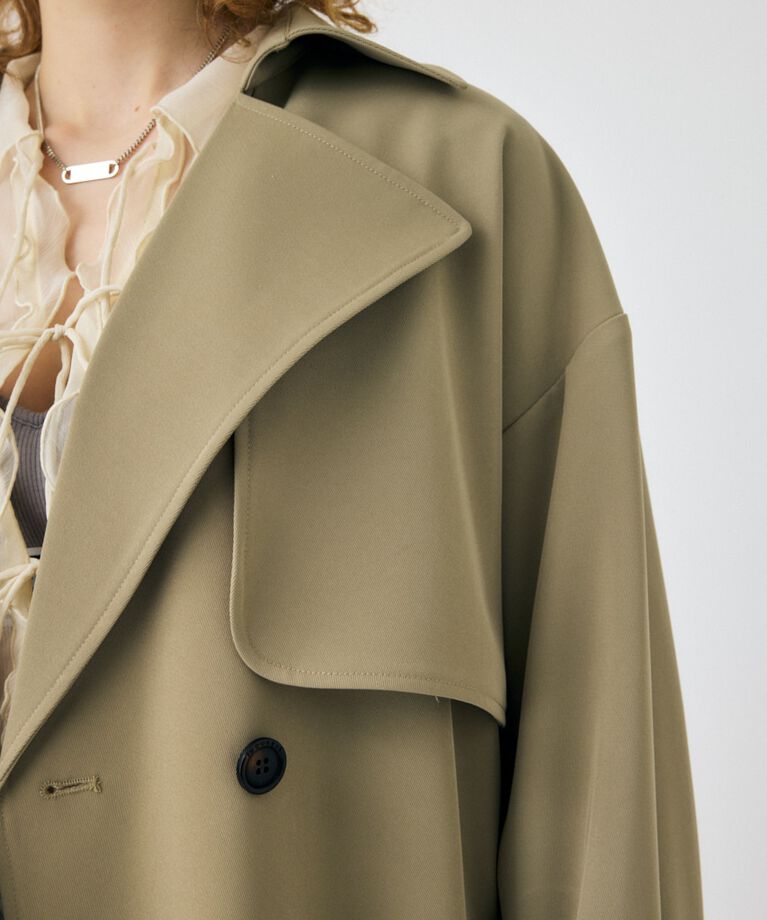 MOUSSY「LOOSE DRAPE トレンチコート」|その他|