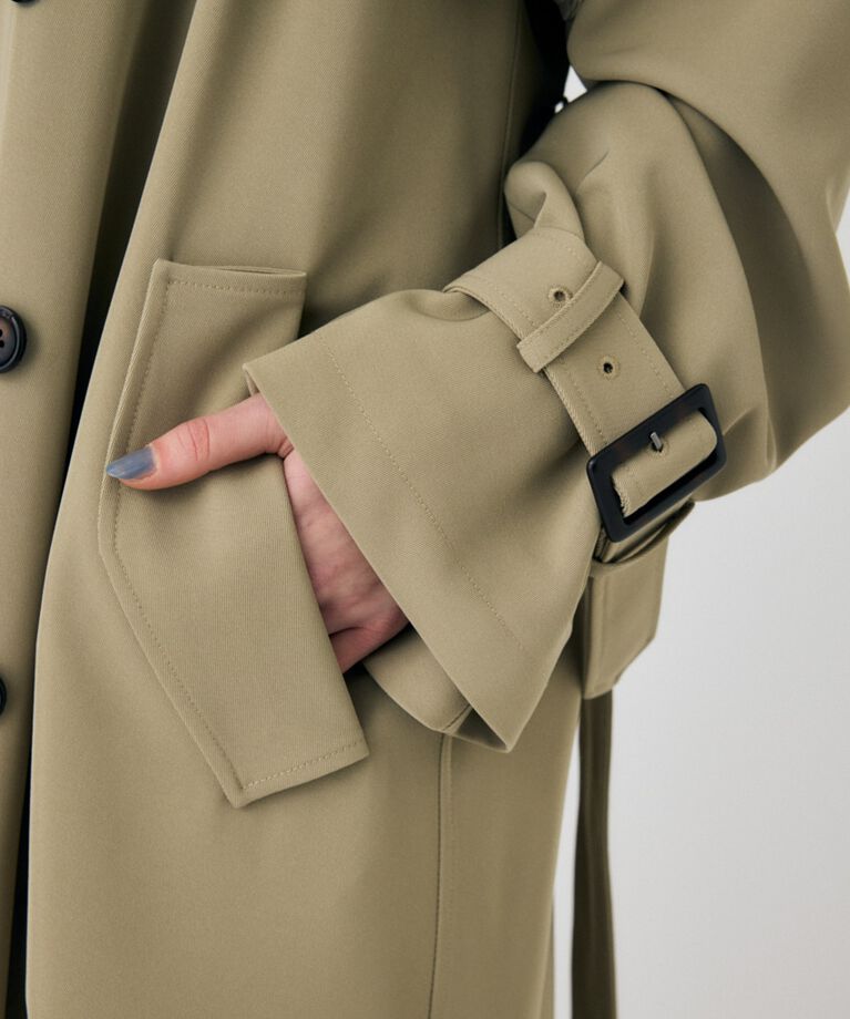 MOUSSY「LOOSE DRAPE トレンチコート」|その他|