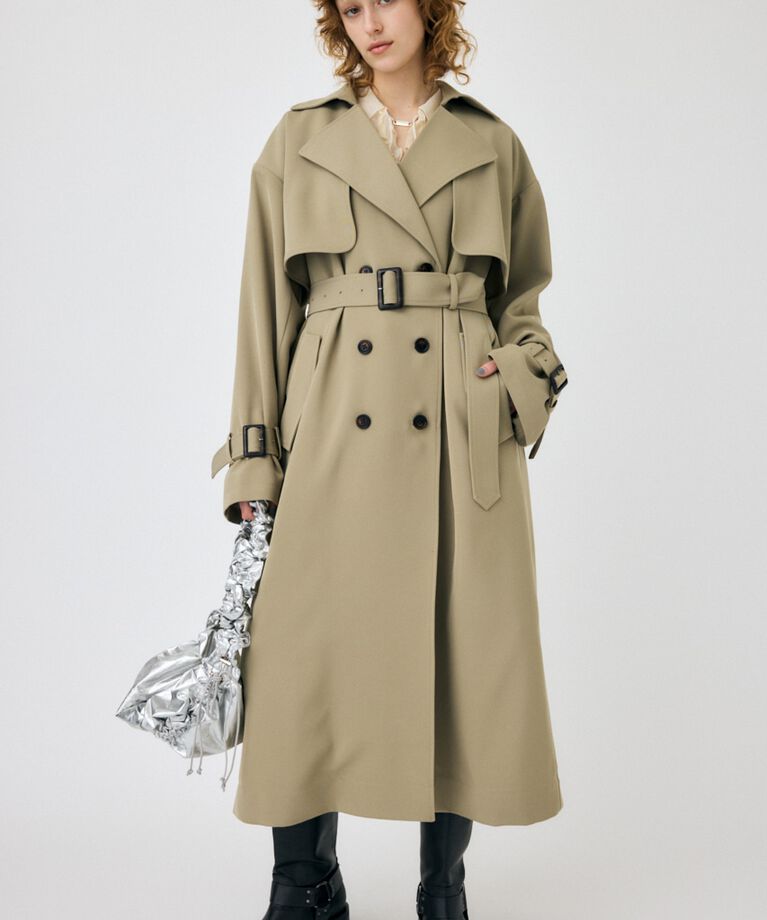 MOUSSY「LOOSE DRAPE トレンチコート」|その他|