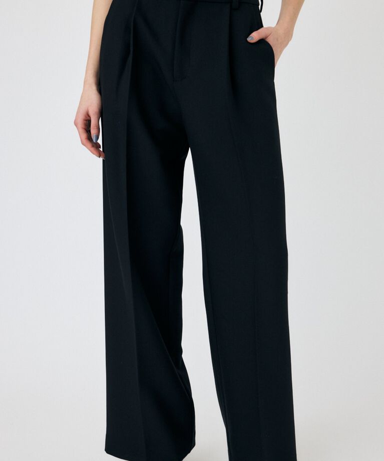 MOUSSY「WIDE LEG トラウザー」|その他|