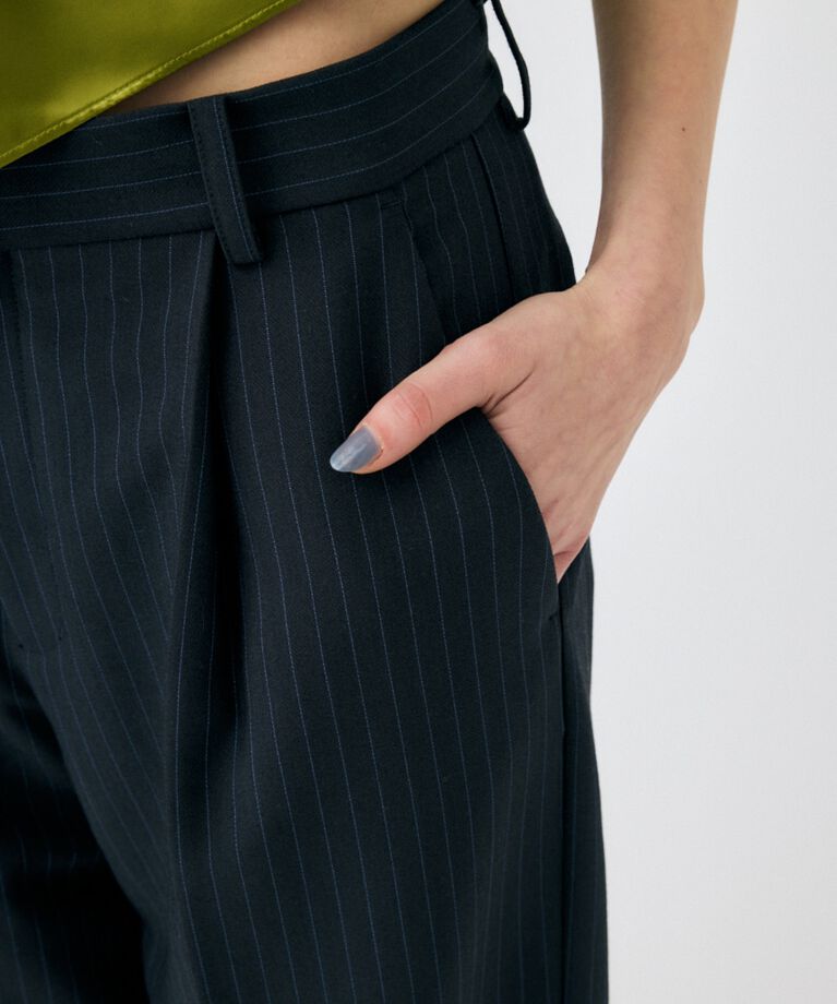 MOUSSY「WIDE LEG トラウザー」|その他|