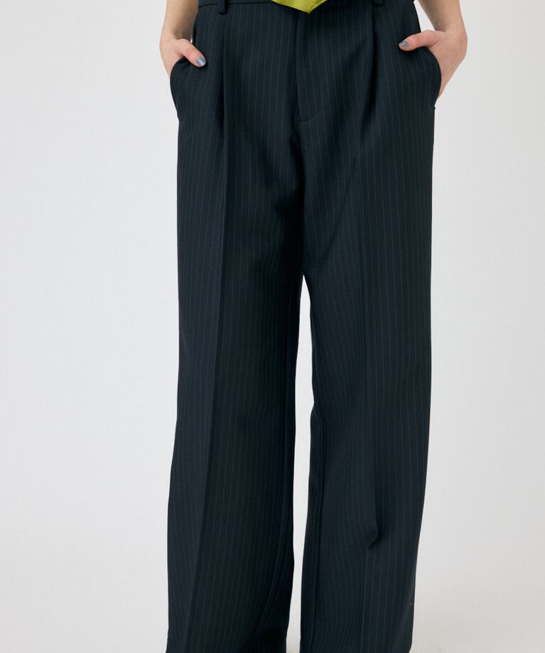 MOUSSY「WIDE LEG トラウザー」|その他|