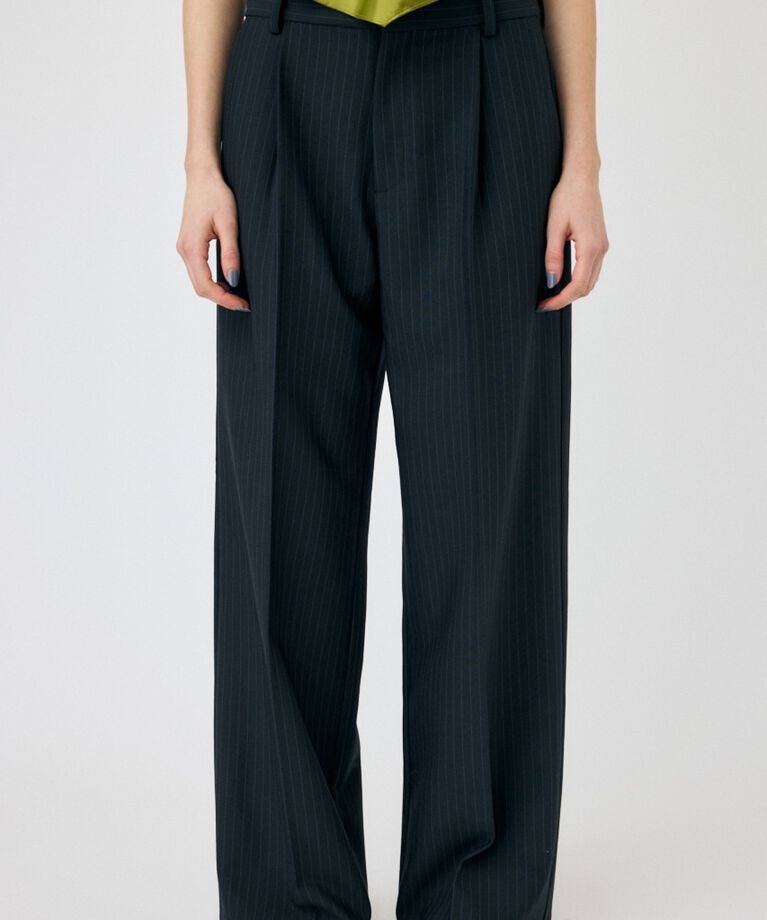 MOUSSY「WIDE LEG トラウザー」|その他|