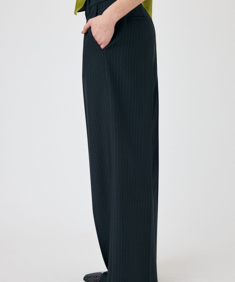 MOUSSY「WIDE LEG トラウザー」|その他|