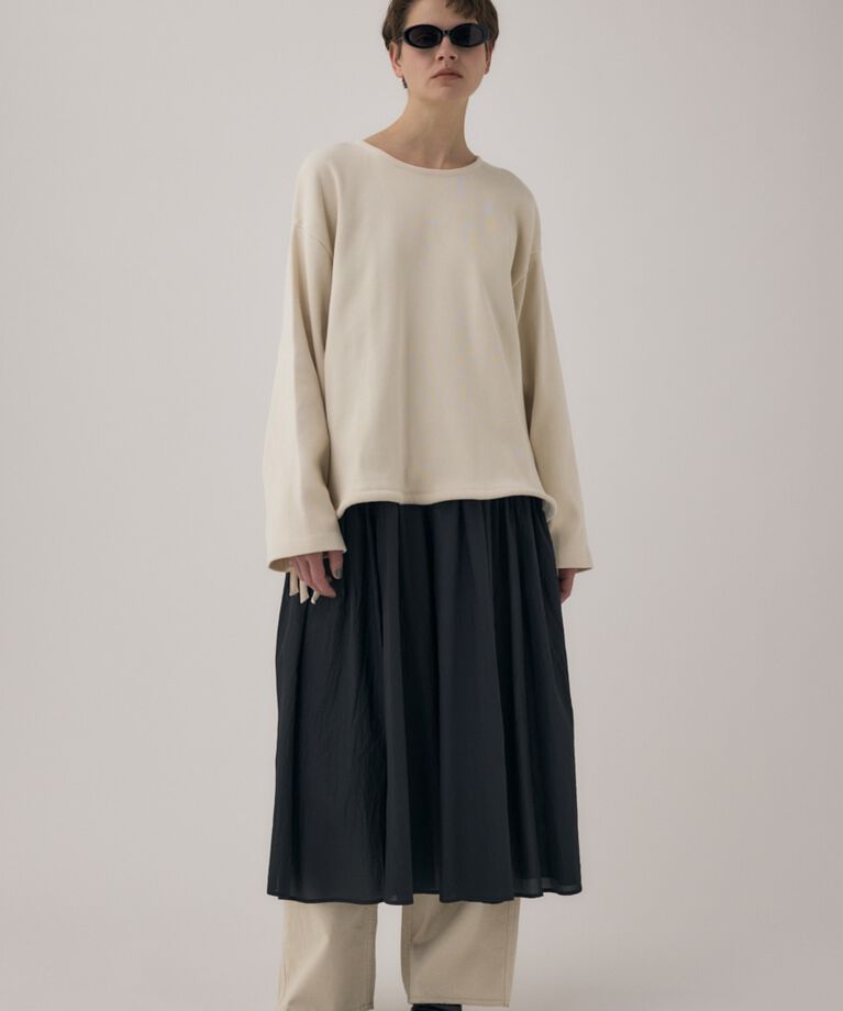MOUSSY「オーガニックコットンデニムローライズルーズストレート」|デニム|