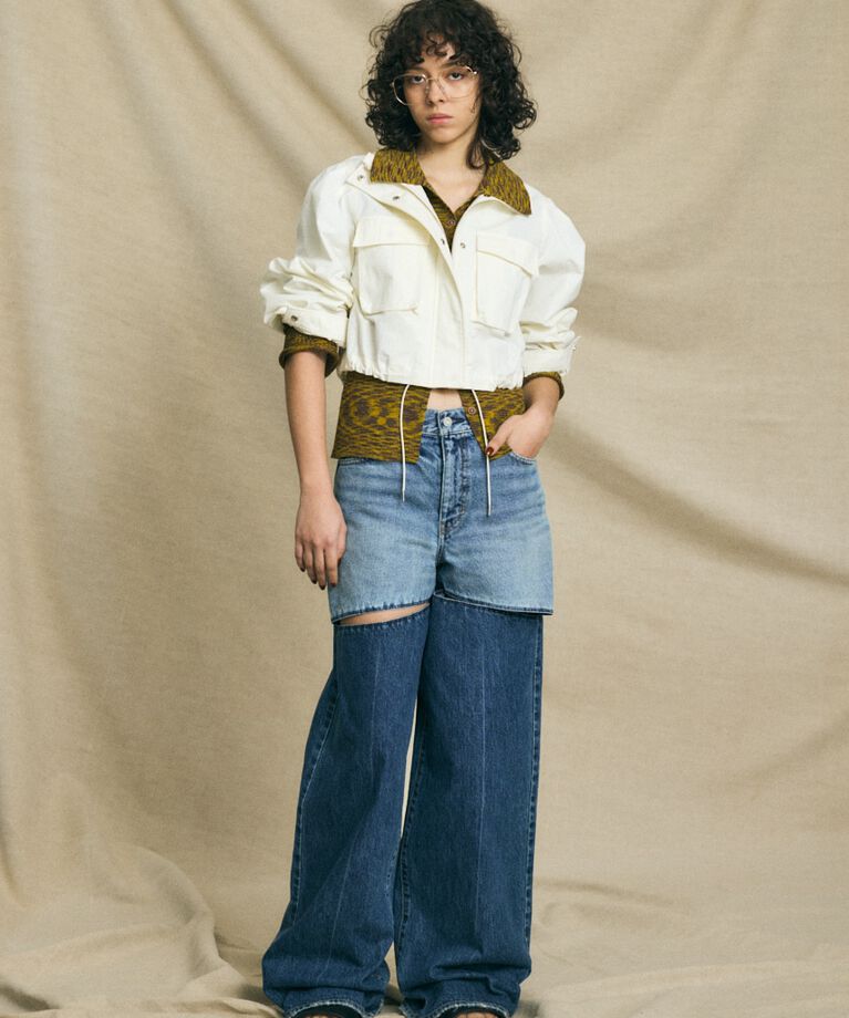MOUSSY「HW NOTCH STRAIGHT」|デニム|