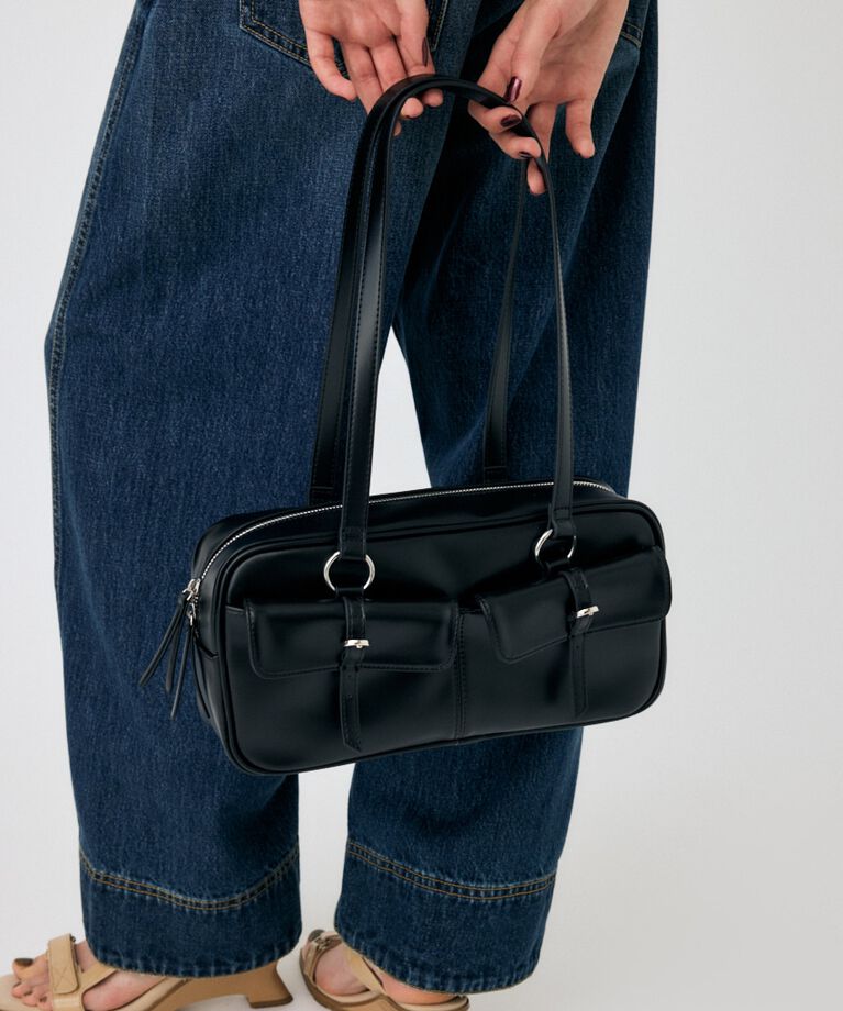 MOUSSY「FAUX LEATHER SHOULDER バッグ」|その他|