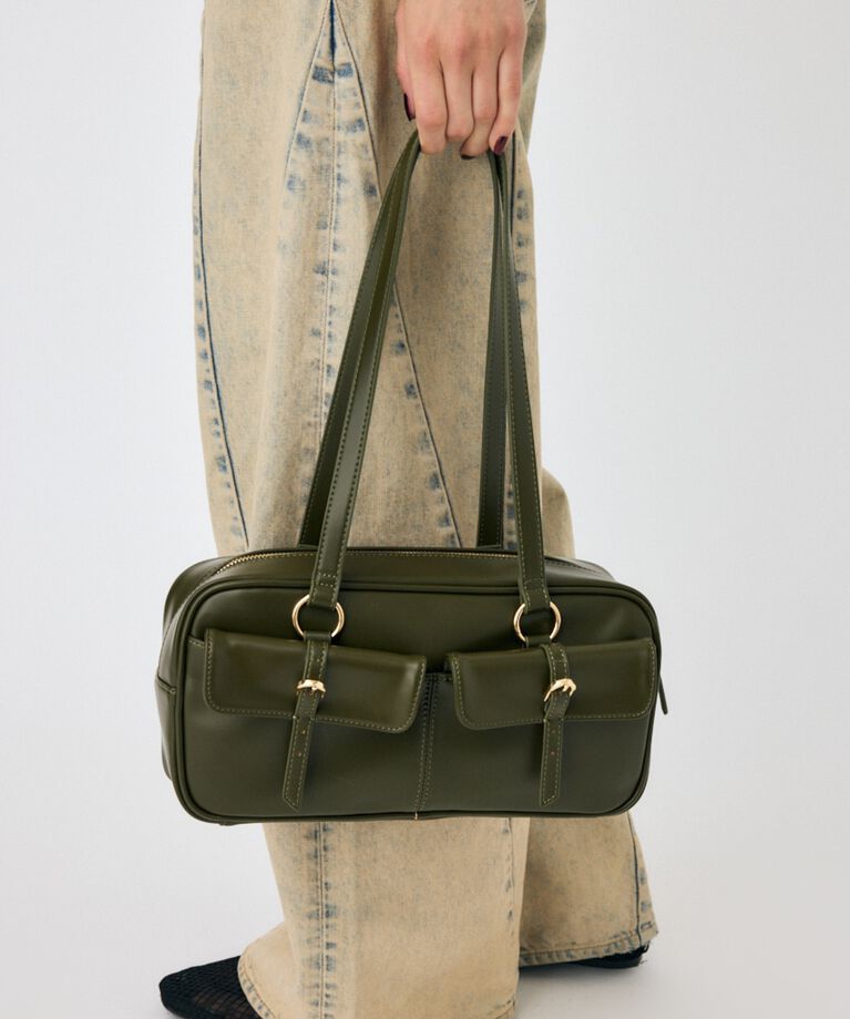 MOUSSY「FAUX LEATHER SHOULDER バッグ」|その他|