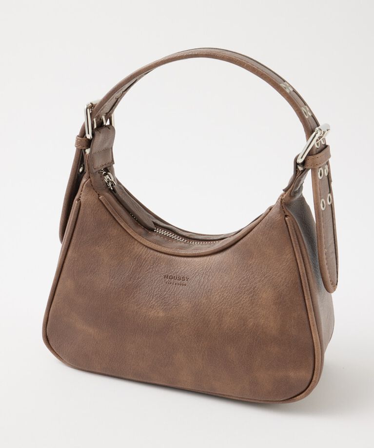 MOUSSY「EYELET ROUND ハンドバッグ」|その他|