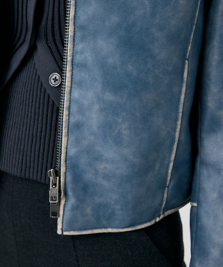 MOUSSY「FAUX LEATHER MINIMAL ジャケット」|その他|