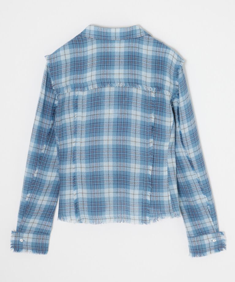 MOUSSY「DOUBLE FRONT TARTAN シャツ」|シャツ・ブラウス|