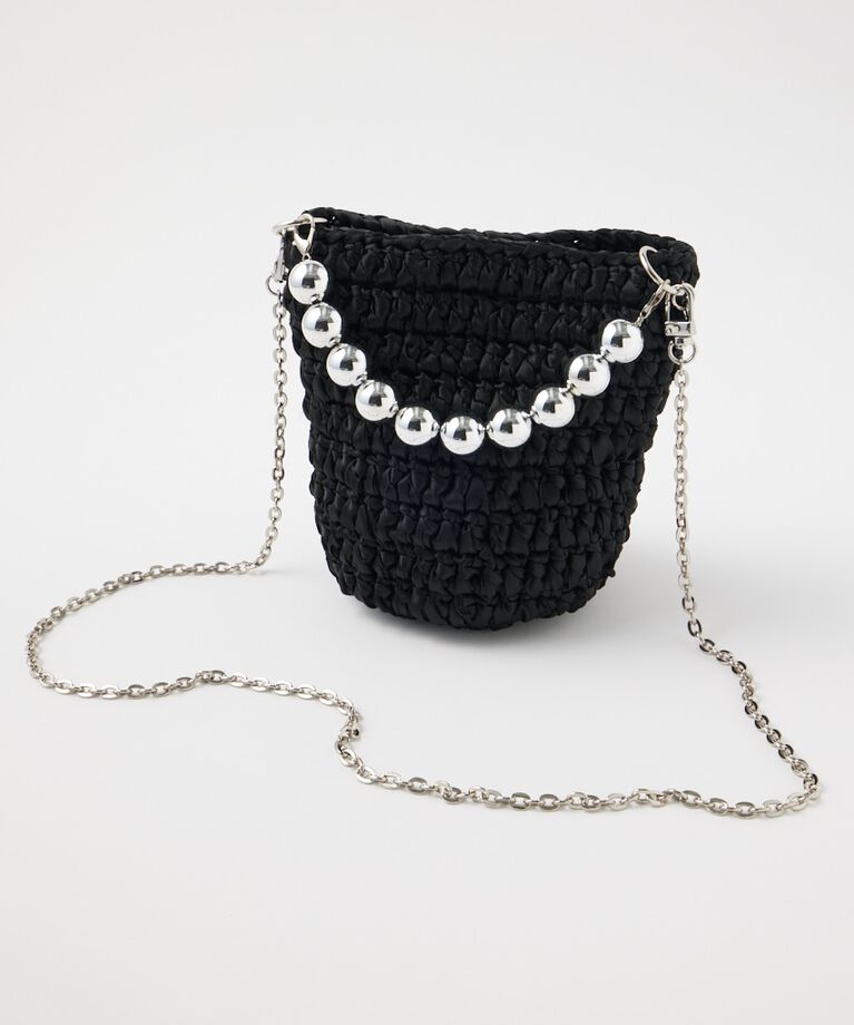 MOUSSY「KNITTED サテンバッグ」|その他|