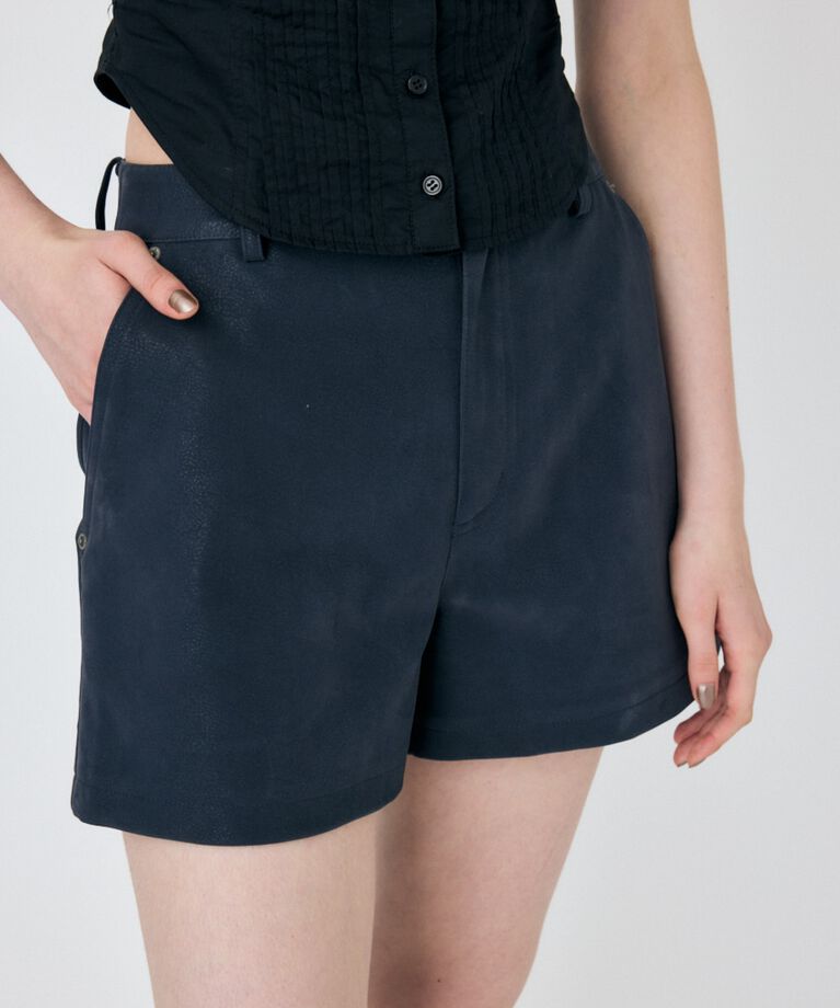 MOUSSY「F/LEATHER ショーツ」|その他|