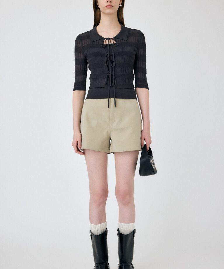 MOUSSY「F/LEATHER ショーツ」|その他|