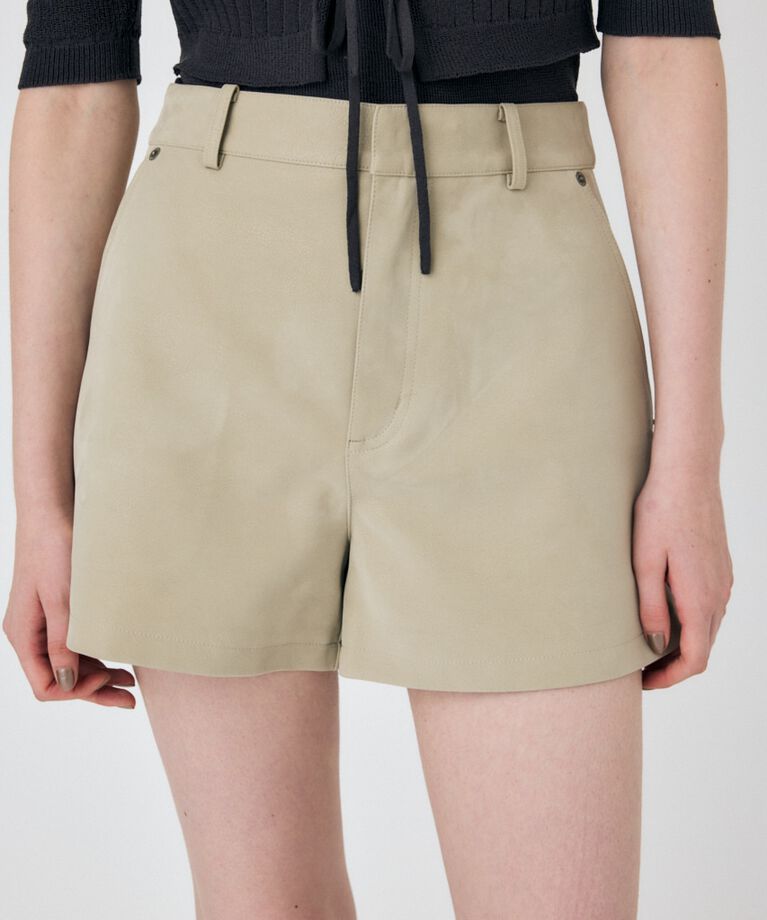 MOUSSY「F/LEATHER ショーツ」|その他|