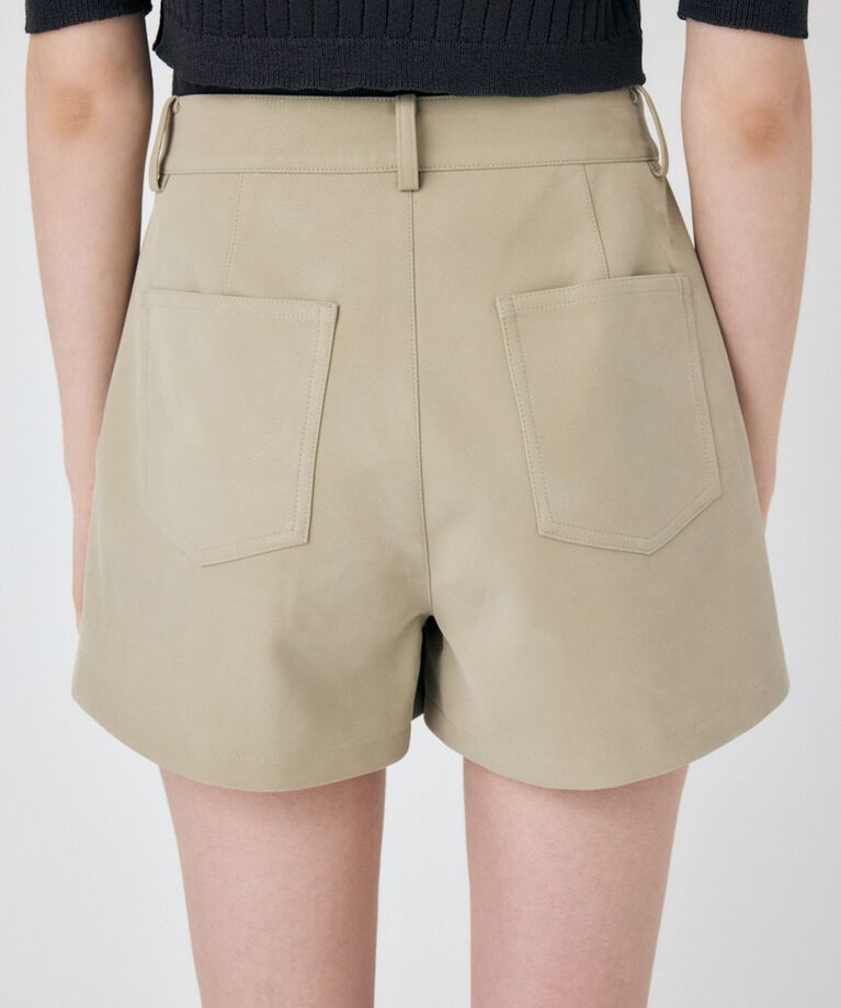 MOUSSY「F/LEATHER ショーツ」|その他|