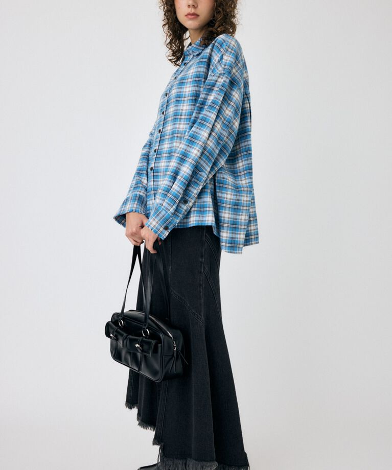MOUSSY「BORROWED PLAID シャツ」|シャツ・ブラウス|