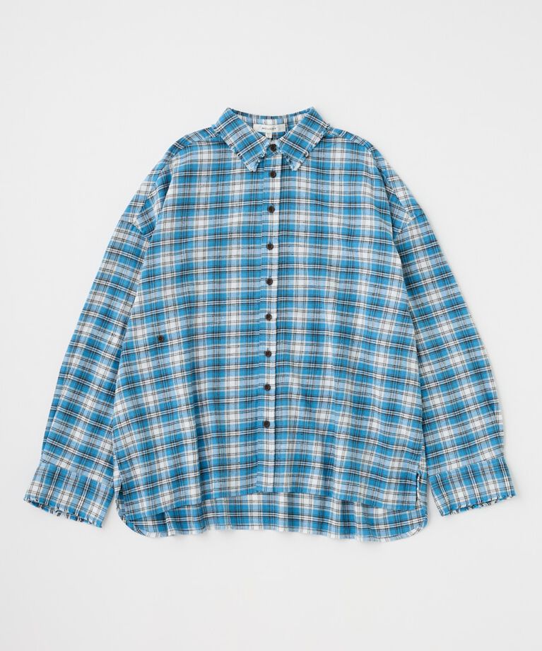 MOUSSY「BORROWED PLAID シャツ」|シャツ・ブラウス|