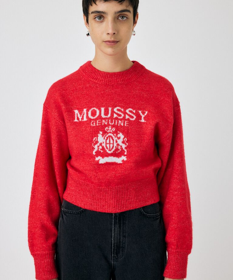 MOUSSY「GLITTER MOUSSY ニットトップス」|ニット・セーター|