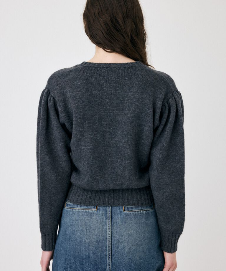 MOUSSY「BUTTON UP ニットカーディガン」|カーディガン|