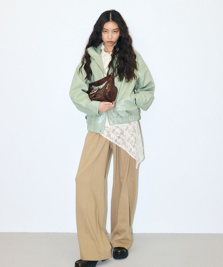 MOUSSY「LACE SCARF トラウザーズ」|その他|