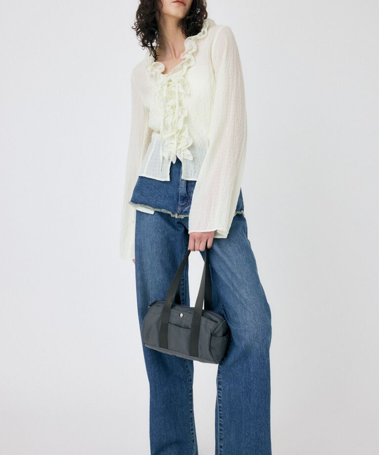MOUSSY「LAYERED WIDE STRAIGHT デニム」|デニム|