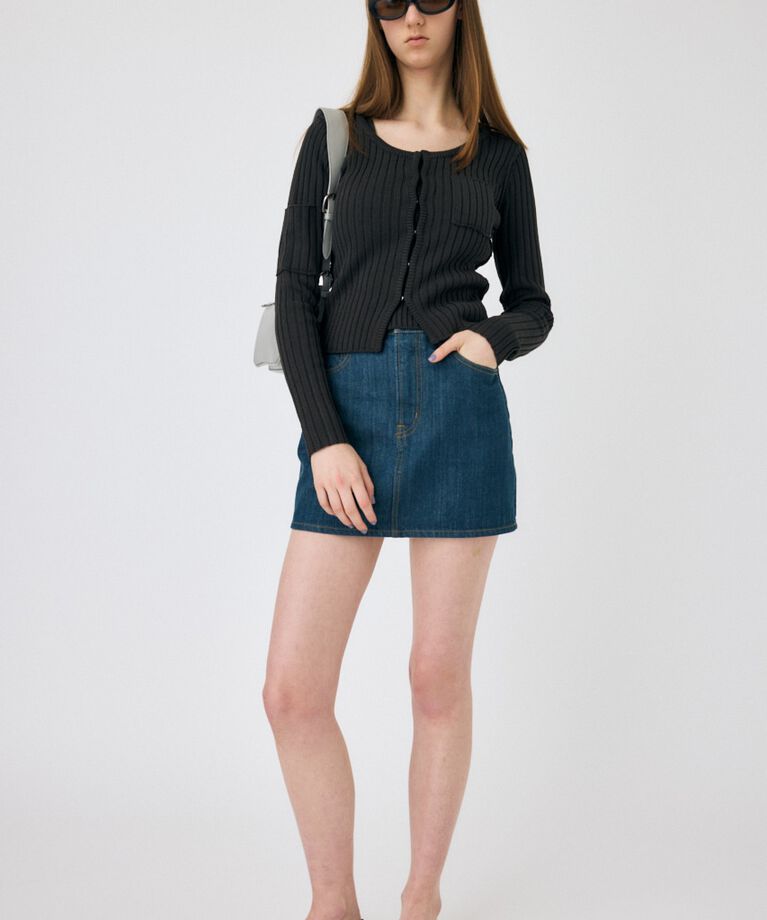 MOUSSY「RIB KNIT CD & タンク」|ニット・セーター|