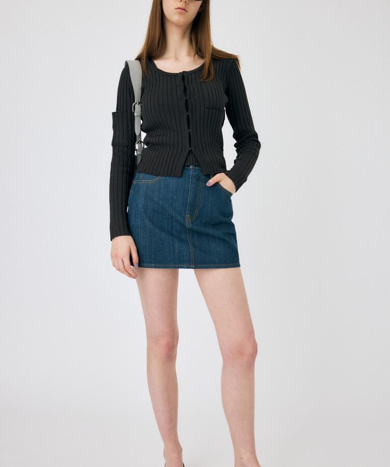 MOUSSY「RIB KNIT CD & タンク」|ニット・セーター|