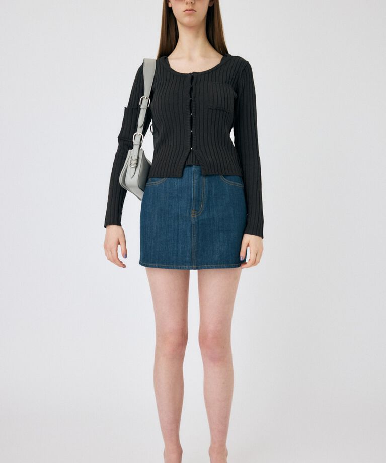 MOUSSY「RIB KNIT CD & タンク」|ニット・セーター|