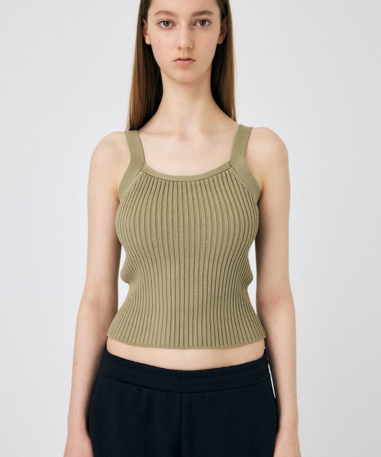 MOUSSY「RIB KNIT CD & タンク」|ニット・セーター|