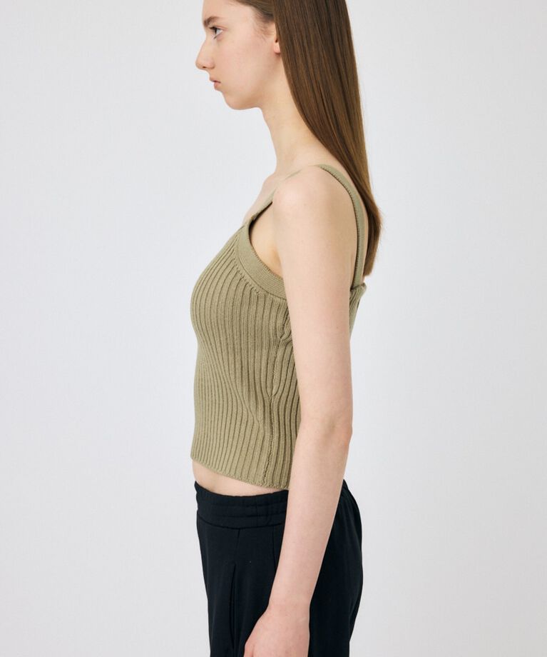 MOUSSY「RIB KNIT CD & タンク」|ニット・セーター|