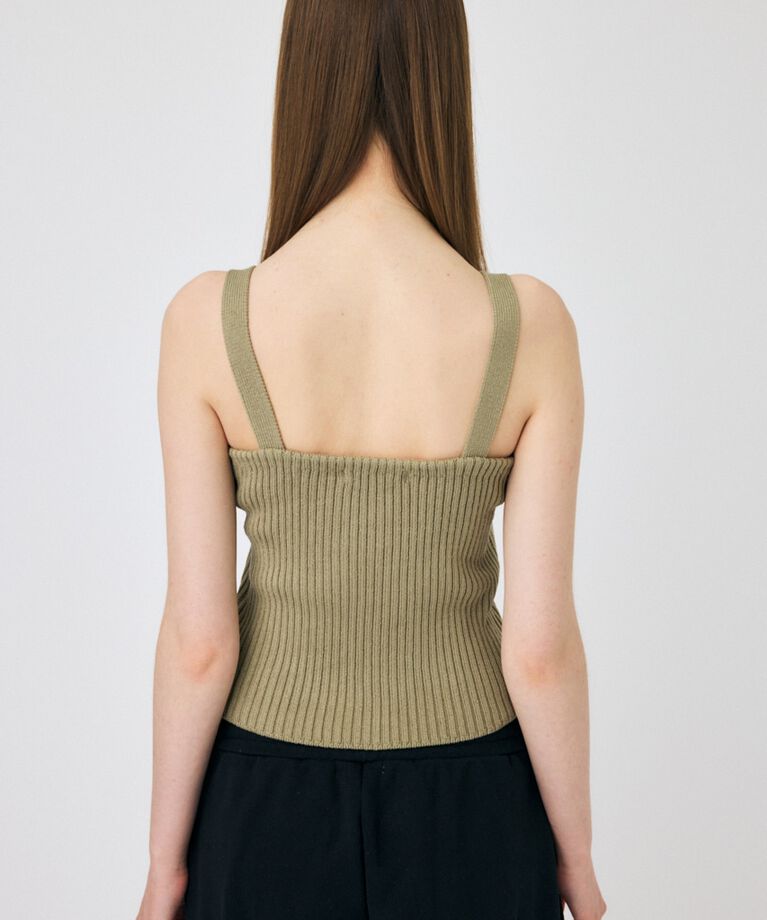 MOUSSY「RIB KNIT CD & タンク」|ニット・セーター|