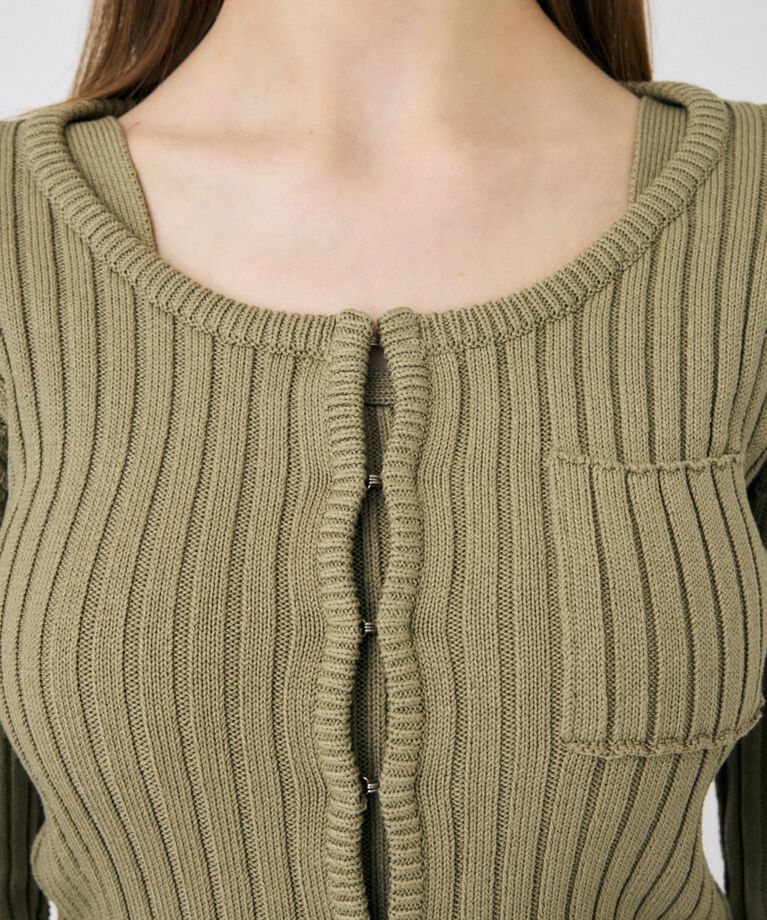 MOUSSY「RIB KNIT CD & タンク」|ニット・セーター|