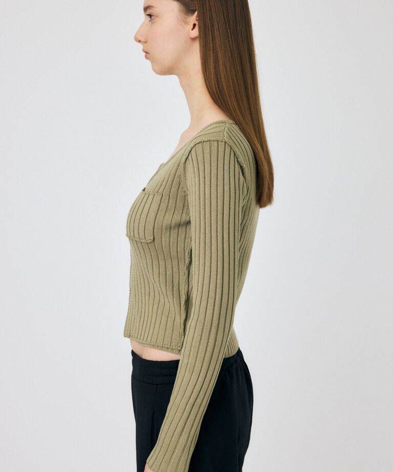 MOUSSY「RIB KNIT CD & タンク」|ニット・セーター|
