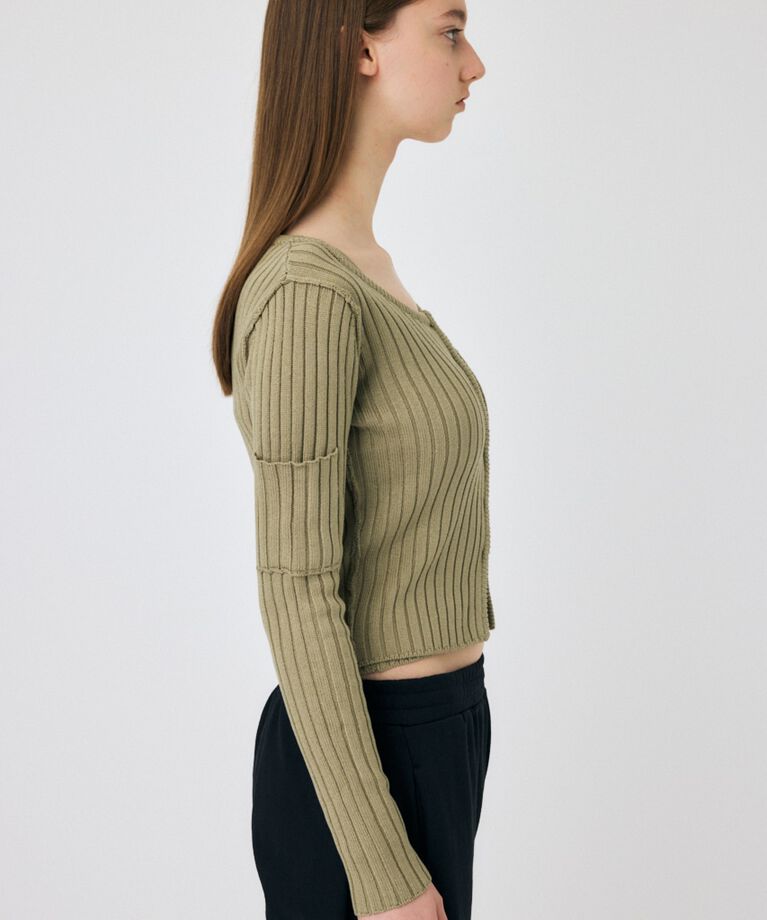 MOUSSY「RIB KNIT CD & タンク」|ニット・セーター|