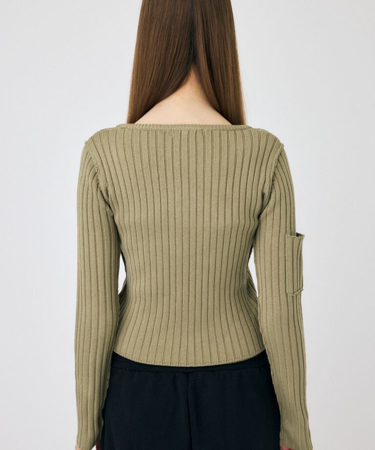 MOUSSY「RIB KNIT CD & タンク」|ニット・セーター|